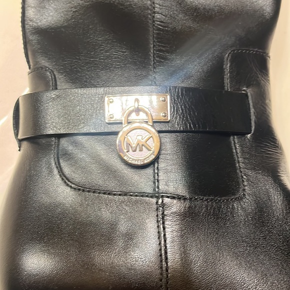 Micheal Kors Long Leather Riding Boots New Condition - Picture 3 of 6